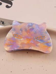 1/2/4/8 CÁI 2,4 inch (khoảng 6,1cm) Kẹp tóc acrylic hình mèo dễ thương, kẹp tóc mái kiểu nhỏ cho bé gái Phụ kiện tóc thời trang Kẹp tóc hình móng vuốt động vật Dễ thương cho trang phục đi nghỉ mùa thu đông dành cho phụ nữ - Nhiều màu - Xem 4