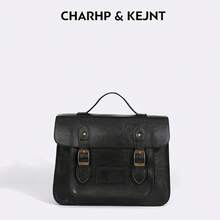 CHARHP&KEJNT Rucksack Britischer Stil Retro Handtasche College-Stil Damen Umhängetasche