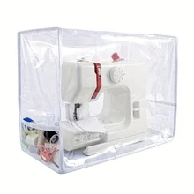 Sewing Machine Cover With Storage Pockets Dust Cover For Sewing Machine Sewing Machine Dust Cover Sewing Machine Cover (Clear) - Clear - View 1