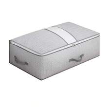 1pc/2pcs Hộp đựng đồ gia cố chống bụi dưới gầm giường có tay cầm để đựng chăn bông, chăn, đồ giường, gối và đồ chơi Phụ kiện phòng ngủ - Nhiều màu - Xem 18