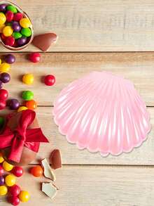 1/2/4 صندوق هدايا من الصدف البلاستيكي، صندوق حلوى من الصدف، صندوق مجوهرات صغير متعدد الاستخدامات، صندوق حلوى وصندوق خاتم، حامل عرض المجوهرات، مناسب للزفاف وحفلات الحمام والأعياد وحفلات الأطفاد والحفلات ذات الموضوع الهاواي (متوفر ب- 4 ألوان: وردي، أبيض، أزرق، ذهبي) - متعدد الألوان - مشاهدة 10