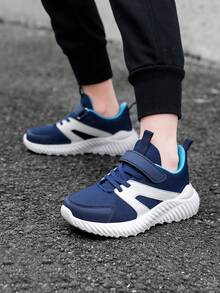 Boys' Mesh Breathable Running Shoes, New Spring/Autumn Soft Bottom Sports Sneakers For Kids/Older Children