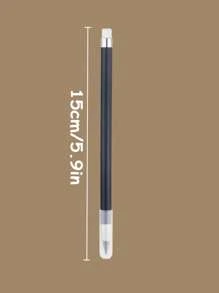 24/6pcs Personalized Customized Eternal Pencil, Personalized Customized Text, Pencil That Cannot Be Finished Without Sharpening, Advanced Technology Pencil With Rubber, Macaron Durable Creative Pencil, Essential Stationery For Back To School Season, Student Stationery, Customized Pen