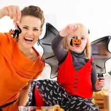 12/8件万圣节木制南瓜黑猫装饰挂件鬼节家居场景装饰摆件复古木制节日礼物装饰摆件