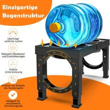 Elevated Dog Bowls Foldable,With Slow Feeder And No Spill Water Bowl, Raised Pet Bowl Stand For Large Sized Dogs,5 Heights Adjustable Elevated Pet Bowls Cat Food And Water Feeding Bowl Set, 9/11/12/14 Inch, Black