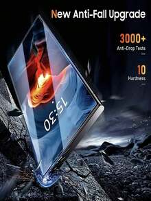 2 片超高清钢化玻璃，兼容 Pixel 10/Pixel 10 Pro/Pixel 10 Pro XL/Pixel 9/Pixel 9 Pro/Pixel 9 Pro XL/Pixel 8 Pro/Pixel 8a/Pixel 7/Pixel 7a/Pixel 6a，9H 钢化玻璃屏幕保护膜，一键粘贴，防刮，防指纹，亮面处理，适合手机壳 - 無色 - 查看 3