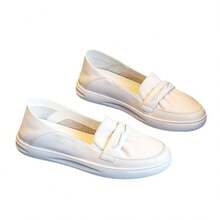 Women Loafers Shoes - 白色 - 查看 7