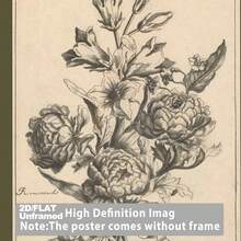 2D/平面，无框，2 件/套鼠尾草绿色墙壁装饰艺术画，复古风格印刷品，深绿色植物帆布海报，花卉素描艺术印刷品，花卉绘画艺术，古董印刷品，房间装饰，客厅装饰艺术，现代家居墙壁装饰艺术，理想的家居礼物创意，适用于客厅书房卧室走廊装饰艺术画