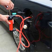 1 Piece Of Car Oil Pump, Multi-Function Oil Pump, Oil Pipe Self-Priming Gasoline Pump, Motorcycle Fuel Tank Oil Pumping Artifact, Household Oil Pump, Car Special Oil Pump, Oil Pump, Oil Tank Manual Oil Pump, Portable Outdoor Emergency Blister Box Packaging