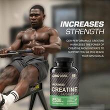 Micronized Creatine For Women And Men | Gym & Workout Supplements | Formula Blend Of Creatine Monohydrate 7500Mg (60 Capsules One Bottle) - 2 chiếc (Ưu đãi hơn) - Xem 4