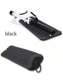 1个耐热垫，硅胶加热垫和卷发棒支架，专业台式卷发棒垫，便携式旅行直发垫，返校季，旅行度假必备，女士美发配件，头发，旅行，美发产品，美发工具，美发用品，理发师，理发师配件，理发店，美发设备 - 彩色 - 查看 7