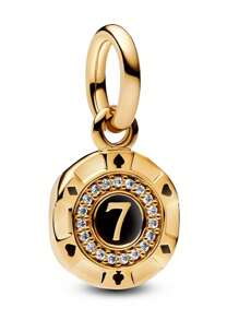 Disney 1 pieza Dije en forma de carroza encantada con cristales de laboratorio para el 100 aniversario de Disney, apto para pulseras de plata 925 para mujer