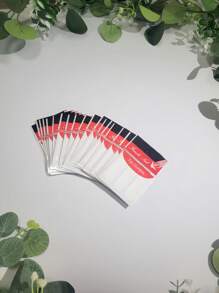 18 hojas (864 piezas) de pegatinas para manicura francesa, pegatinas para uñas autoadhesivas para decoración de uñas - Diseño en forma de luna apto para esmalte de uñas y aplicaciones de brillo para una manicura francesa sin derrames