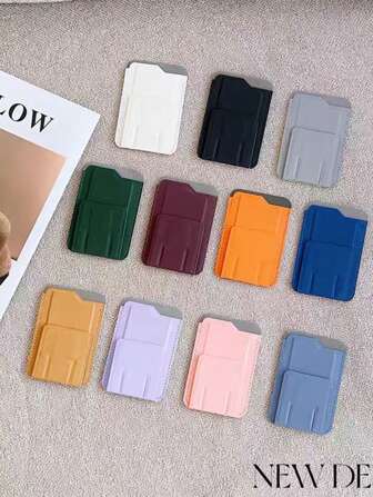 Multi-Functional Mobile Phone Case, Credit Card Holder, Foldable Stand, Convenient Slouchy People Tablet Holder, Anti-Fall, Unisex, Card Holder, Coin Purse, ID Card Storage