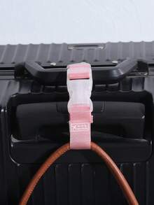 Bunte Gepäckgurte, tragbare verstellbare Gepäckgurte mit Schnellverschluss für Reisen, Reisezubehör, leicht zu tragen, praktische Outdoor-Gurte für Autofahrten, Gepäckgurte mit externem Schnallenverschluss, Anti-Verlust-Gepäckband für Schule, Schul-Zubehör, Schulsachen