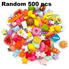 5/10/20/30/50/80/100/200/500 Pcs Vivid Resin Decorations - Unique Animal, Fruit And Food Series - Colorful DIY Jewelry Making Kits, Suitable For Necklaces, Bracelets, Earrings - Durable, Lightweight And Fade-Resistant - Ideal For Crafters And Jewelry Enthusiasts - Multicolor - View 21