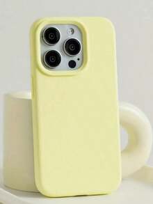 Grooved Button High-Quality Liquid Silicone Mobile Phone Case Compatible With IPhone 17 AIR 16 15 14 13 12 11 Pro Max Soft Waxy Eraser Feel Skin Friendly - Estilo 1 (1 pieza) - Ver 5