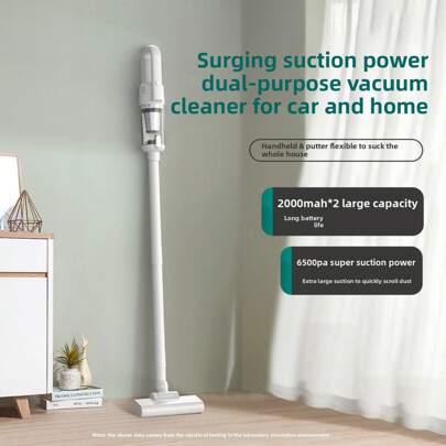 Cordless Handheld Vacuum Cleaner, 6-In-1 Powerful Vacuum Cleaner With A Maximum Run Time Of 55 Minutes Powerful Light Vacuum Cleaner For Carpets, Hard