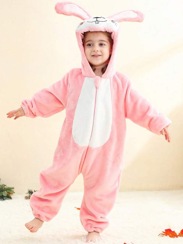 MICHLEY MICHLEY 1Pc Baby Sleeping Bag,Long-Sleeved Sleeping Bag With Feet,Comfortable And Cute Autumn And Winter Polyester Pajamas,Rabbit/Owl/Shark Cartoon Children'S Sleeping Bag,Baby Role-Playing ,Suitable For 1-3 Years Old Boys And Girls Baby Products,Suitable For Bedroom,Living Room,Outdoor,Party,Halloween,Easter