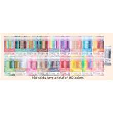 6pcs/9pcs Set Gradient Color Pens/Highlighters By Langer, 0.5mm Tip, Transparent Barrel, Suitable For Drawing, Marking, Student Notes, Handbook Making, Office, School Supplies, Back To School Season - Multicolor - View 14