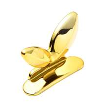 2pcs Cute Sapling/Leaf Design Toilet Lid Handle Grips, Keeps Hands Clean For Bathroom Toilet/Cabinet/Drawer Pull Handle