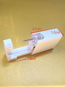 12Pcs Nose Piercing Kit Piercing Gun Built-In Nose Studs Clear Nose Stud Painless Self Piercing Kit With 20G Nose Rings Stud Disposable Piercing Gun For At Home Nose Piercing - Multicolor - View 6