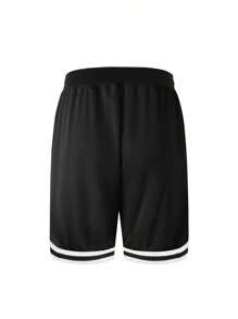 1pc Men's Shorts,Men Shorts,Casual,Workout Shorts,Jersey Men,Zippered Pocket,Gym Clothes Men,Athletic Shorts,Gym Shorts,Drawstring Waistband,Basketball Shorts,Elasticity Lightweight Sweatpants Perfect For Basketball,Baseball,Workout, Running, Training,Fitness,Athletic,Outdoor,Father's Day Gift