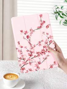 Floral Pattern Protective Case/Cover, Compatible With IPad 10.2 Inch, IPad Pro 11 2021/2020/10th Gen, IPad Mini 6, IPad 5th Gen (9.7 Inch), IPad Air 5th Gen 2022, With Pencil Slot, Anti-Drop, Auto Sleep/Wake