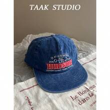 Fuchsia Letter Embroidered Flat Brim Hat, Unisex Hip Hop Street Style Baseball Cap, Spring/Summer - A - View 10