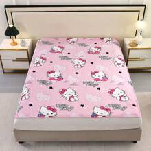 Sanrio Kitty, Sanrio Milk Flannel Cartoon Gift Blanket Air Conditioning Office Car Nap Blanket, Suitable For Picnic, Camping, Lunch Break, Home [Authorized]