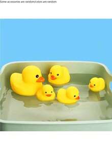 Set de 6 patos de baño para la piscina, juguetes de agua para el baño - Multicolor - Ver 11