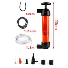 1 Piece Of Car Oil Pump, Multi-Function Oil Pump, Oil Pipe Self-Priming Gasoline Pump, Motorcycle Fuel Tank Oil Pumping Artifact, Household Oil Pump, Car Special Oil Pump, Oil Pump, Oil Tank Manual Oil Pump, Portable Outdoor Emergency Blister Box Packaging
