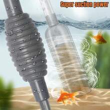 1 件鱼缸换水器、吸水砂砾清洁器、水族箱换水管，多种款式可选 - 彩色 - 查看 5