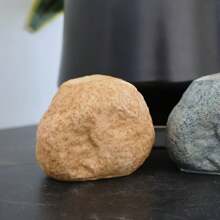 1 件人造黄石花瓶花园树脂装饰树脂装饰工艺品，是创意人士设计家居装饰的最佳对象，可用于家庭桌面装饰、送给同学、朋友和家人的礼物以及生日礼物。房间装饰、家居装饰、生日装饰、厨房、婚礼、卧室装饰、客厅装饰、礼物、派对装饰、花园装饰 - 彩色 - 查看 4