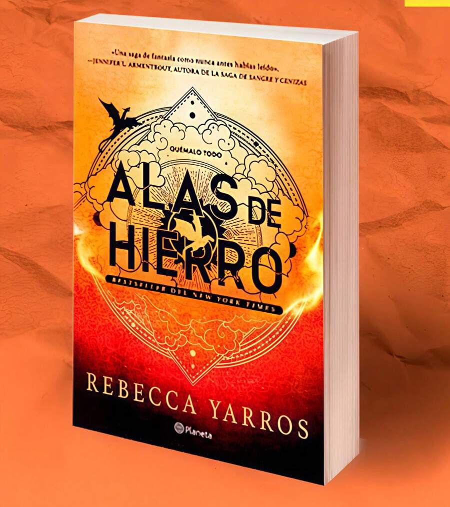LIBRO ALAS DE HIERRO- Pasta blanda - Libro único - Ver 1