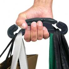 Organisateur de cuisine - Poignées de sacs de courses - Organisateur de sacs en plastique pour des courses faciles - Poignées remplies de gel pour sacs de courses, design mains libres, convient pour l'épicerie, le stockage de boîtes de peinture - Cadeaux personnalisés pour maman, cadeaux de dernière minute, idées pour la fête des mères, cadeaux de fête des mères