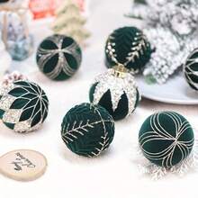 12pcs 3.15inch Elegant Champagne Christmas Ornaments - Round Holiday Christmas Tree Decorations, Suitable For Home & Wedding Celebrations, Music Themed Holiday Hanging Balls, Winter Home Decor And Holiday Celebrations, Holiday Parties, Christmas Parties, Room Decor, Holiday Decorations, Festive Decor, Party Favors, Fun Christmas Party Decorations, Christmas Holiday, Happy New Year, Christmas Decorations, Perfect Christmas Gift For Friends Halloween Halloween Decor