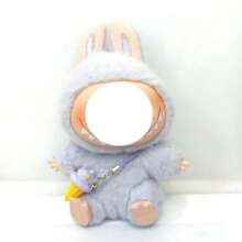 (Somente pingente) Novo pingente decorativo de mini sorvete Labubo de 17 cm de primeira, segunda e terceira geração, acessórios fofos para boneca Labubo, simulação de acessórios para sorvete DIY, atacado para Labubo