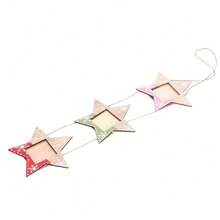 Christmas Hanging Decoration, Photo Frame, Christmas Tree Decoration, Star Photo Frame, Wall Pictures, Drawings, DIY Artwork