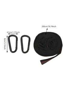 1/2 Stücke/Set verstärkte Polyester Hängematten Gurte, Mehrzweck Outdoor Hänge Gurte, Camping Hänge Gurte, Schaukel Gurte, Sandsack Gurte, Hänge Schlaufen Gurte, Verlängerungsgurte, perfekt für Camping, Wandern und Schaukeln