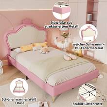 Kids Bed Frames, Headboards & Footboards - Pink - View 5