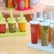 Popsicle Molds 6 Pieces Silicone Ice Pop Molds  Popsicle Mold Reusable Easy Release Summer Party Ice Pop Make
