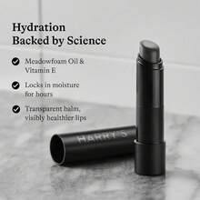 Harry's Black Lip Balm For Men - Hydrating Men's Lip Balm With Natural Finish - Korean Skincare Technology With Meadowfoam Oil - Gói 1 - Xem 7