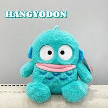 家族基础款兔子毛绒半鱼毛绒公仔，创意桌面摆件，可作为节日礼物 - Hangyodon - 查看 3