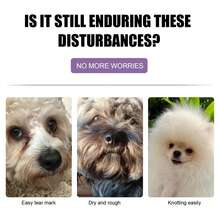 1 pieza/50ml Acondicionador para el pelaje de mascotas, limpieza y cuidado del cabello de mascotas, esponjoso y suave, desenredante, suavizante, anti-enmarañamiento, acondicionador anti-frizz para el cabello de mascotas - Multicolor - Ver 8