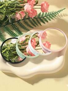 1pc/5pcs Small Round Mirror, Makeup Mirror, Pocket Mirror, Blank Small Round Mirror, Solid Color Mini Single-Sided Portable Mirror, DIY-Able. Back-To-School Beauty Tool.,Makeup,Cheap,Room Decor,Vanity,Travel,Bedroom,Makeup Accessories,Mirror,Vanity Mirror,Mini Mirror,Compact Mirror,Mirror Small,Hand Mirror,Cheap,Stocking Stuffers,Makeup,Makeup Tools,Cheap Stuff,Gifts,Gifts For Women,Christmas Gifts