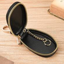 Key Bag For Men And Women Key Bag Large Capacity Multifunctional Keychain Storage Bag Simple And Compact Household, Portable Car Large Capacity Multifunctional, Suitable For 8 Scenarios To Carry With You - màu đen - Xem 4