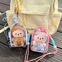 1 件适用于 硅胶屁股包派对斜挎包 PVC 收纳包（仅售包 + 挂绳）