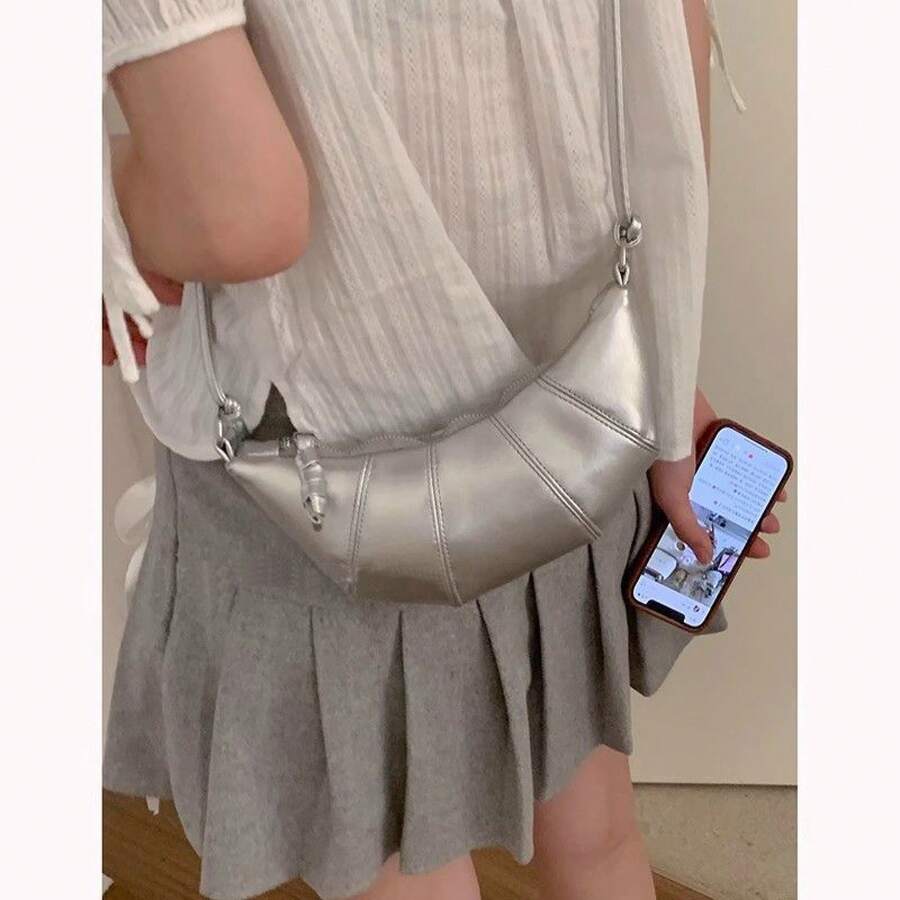 Sacs à épaule pour femmes - Argent - Voir 1