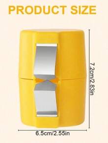 3 件便携式快速剥蛋器 - 厨房和餐厅鸡蛋壳分离器，不锈钢剥蛋器 - 快速分离蛋黄和蛋清，防烫手柄，必备烹饪工具，开蛋壳器，生鸡蛋破碎器，煮鸡蛋剥壳器，鸡蛋块分离器手持工具 - 彩色 - 查看 10